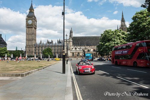 London Mini Cooper Wedding 12