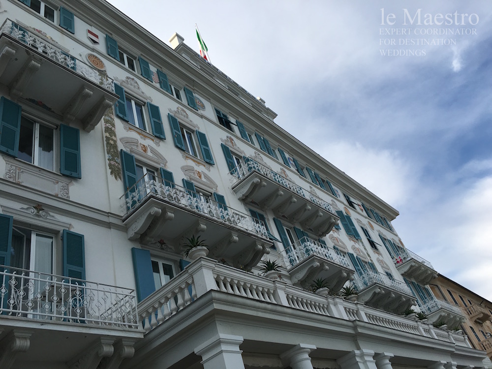 ル・マエストロがお勧めするイタリアンリビエラリーグリア地方のホテルGrand Hotel Miramare