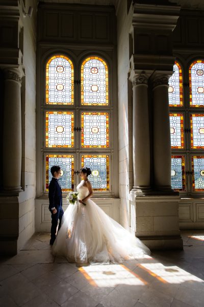 Mr & Ms Matsuura - Wedding photoshoot in Chambord and Chenonceau - Julien LB & The Maestro